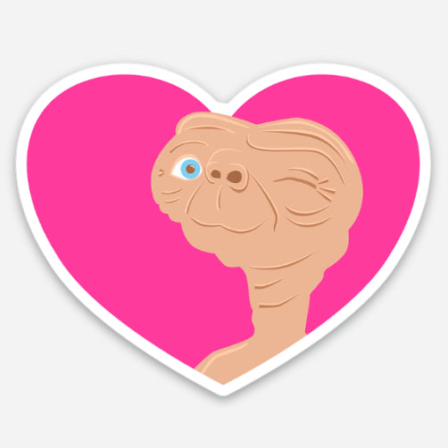 Un autocollant pour les nostalgiques, les amoureux de classiques et de cassettes VHS.&nbsp;